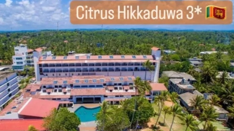 Citrus Hikkaduwa пляжный отель в Хиккадуве #шриланка