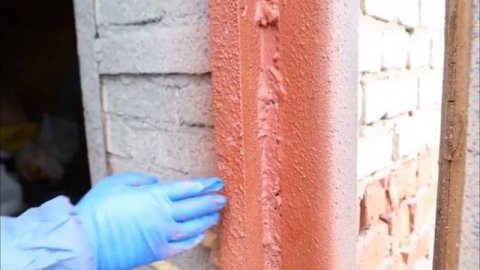 Нанесение декоративной штукатурки на различные материалы (декоративное покрытие "Эгида")