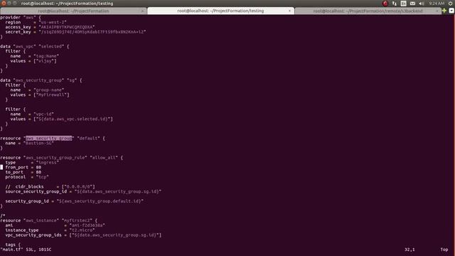 Terraform Security Group | security_group | aws_security_group