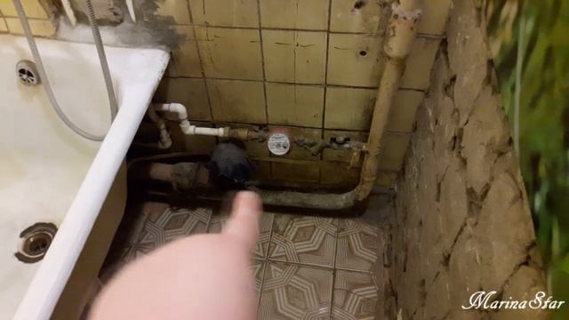 ЗАМЕНА ТРУБЫ / НАДО ДЕЛАТЬ РЕМОНТ В ВАННОЙ / ДУШЕВАЯ ЛЕЙКА ИЗ ФИКС ПРАЙСА