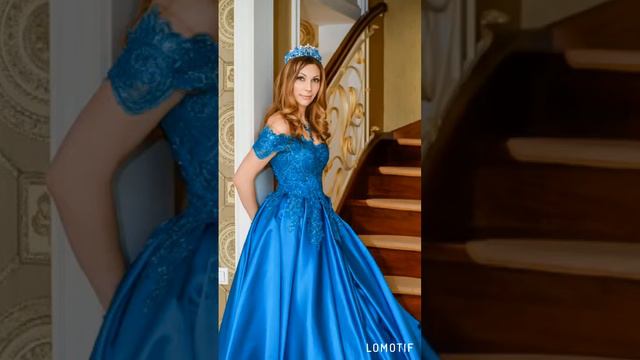 Вечернее платье «Royal Blue» в аренду СПб