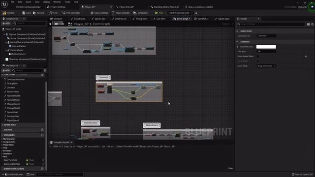 Unreal Engine 5 RPG Series #18 - Clean Up and Add Accessory Info #ue4 #ue5 #unrealengine