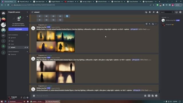 Midjourney Noita Thumbnails - Chill Slow AI Art Generation