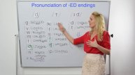 How to pronounce the -ED endings: English Pronunciation Class with Julia