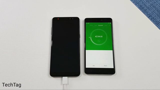Samsung Galaxy A8+ (2018) Battery Charging Test | 0% to 100%