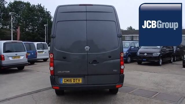 GM16DTV  Volkswagen Crafter 2.0TDi (109PS) CR35 MWB High Roof Van 2l JCB VAN CENTRE SITTINGBOURNE
