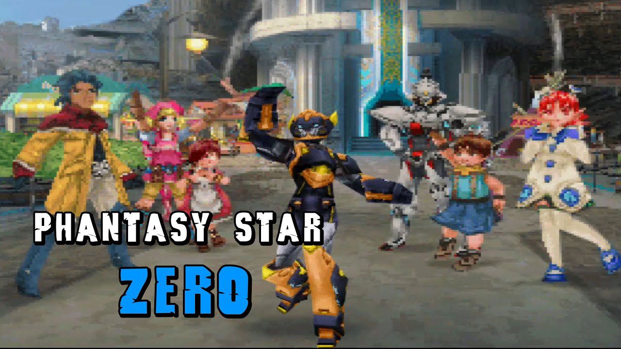 [NDS] Phantasy Star Zero / Phantasy Star 0 | CAST Story Mode