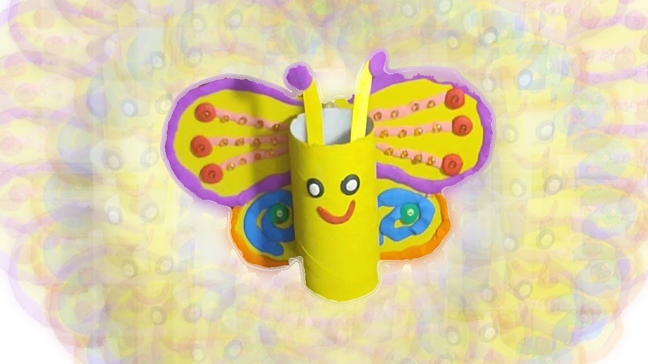 How to make a butterfly from plasticine, children's craft