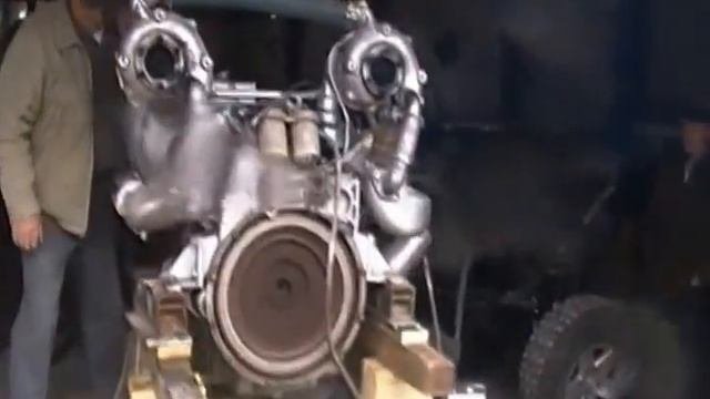 Mercedes V12 Marine Turbo Diesel