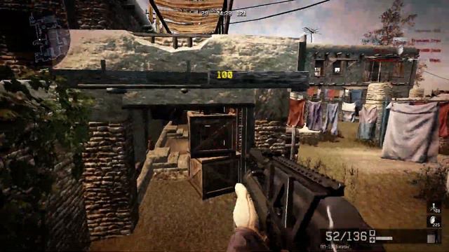 Gameplay ПП-19 "Бизон" на мясорубке