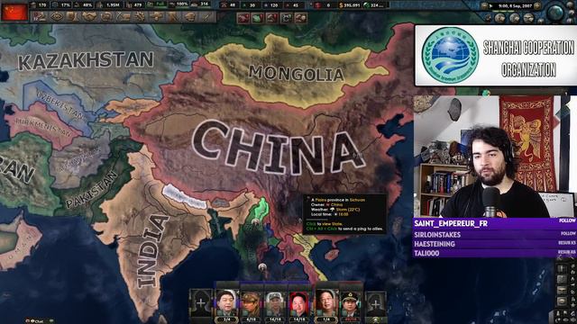 HOI4 Millennium Dawn China Ep 4: The Shanghai Cooperation Organization