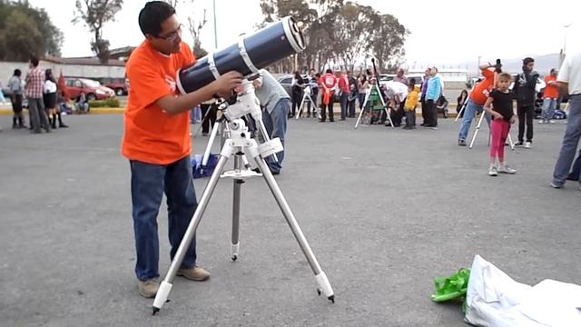 Armado de telescopio Celestron Omni XLT 150