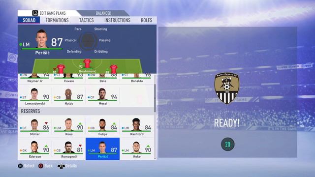 FIFA19 online session ps4 DREAM TEAMS