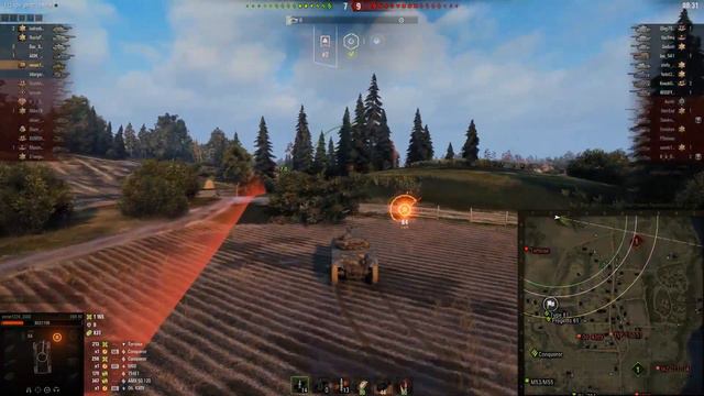 САМЫЙ ЛУЧШИЙ БОЙ на колеснике EBR 90! Мастер, Фадин, Димирту! WORLD OF TANKS!
