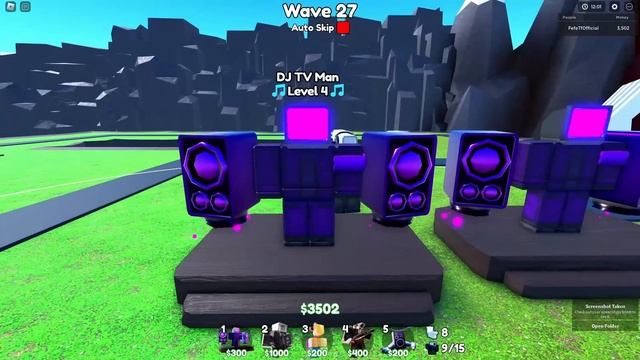 ?HOW MUCH I SPENT GEMS FOR NEW DJ TV MAN?Toilet Tower Defense | EP 70 (PART 1)
