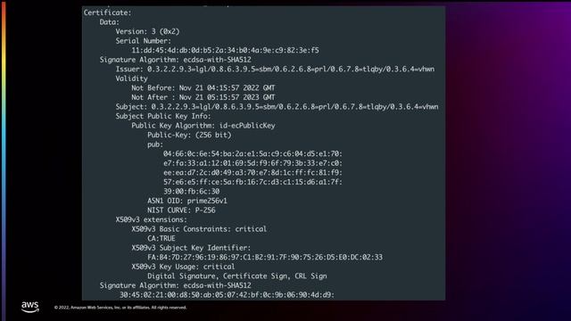 AWS re:Invent 2022 - AWS data protection: Using locks, keys, signatures, and certificates (SEC212)