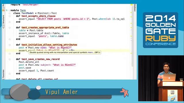 GoGaRuCo 2014- Building an ORM with AReL: Walking up the (AS)Tree.