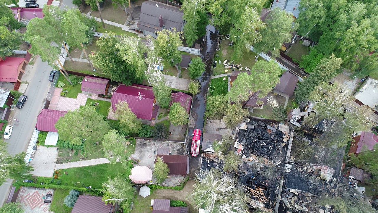 В МЧС озвучили предварительную причину пожара в ДНТ
