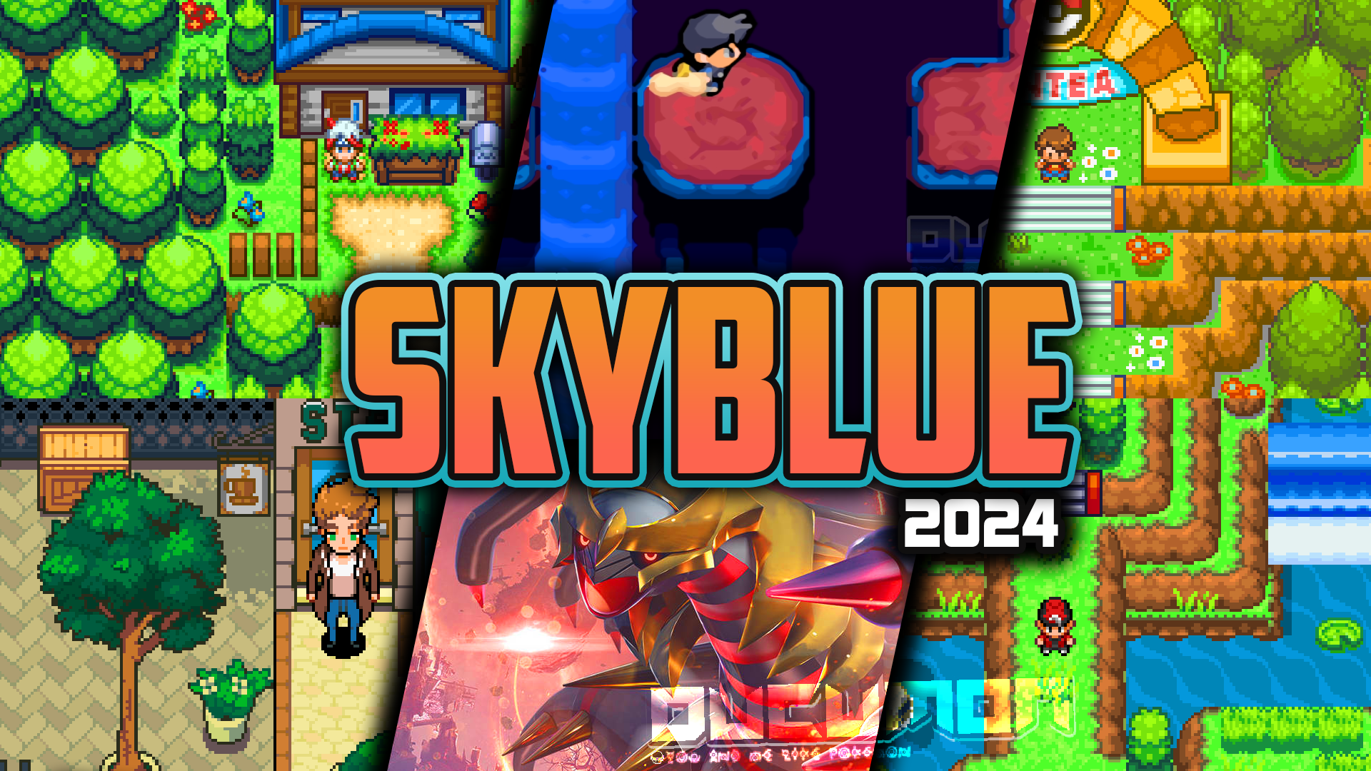Pokemon Sky Blue 2024 - GBA ROM Взлом, вы сможете посетить 25 забытых миров покемонов в игре.