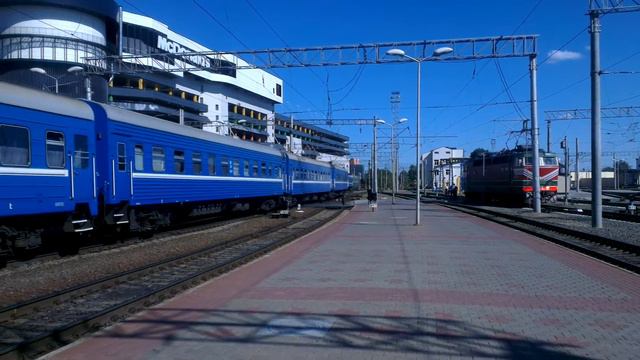 Отправление Минск - Новосибирск. ЧС8