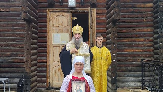 Проповедь владыки Гурия на престольный праздник в п. Ольга