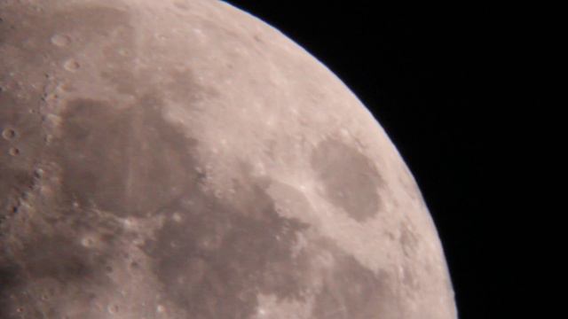 За городом. Вечерние наблюдения за Луной в мой самодельный телескоп