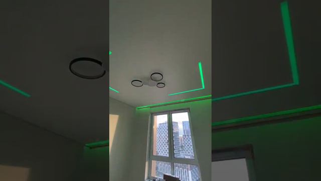 Световые линии с RGB