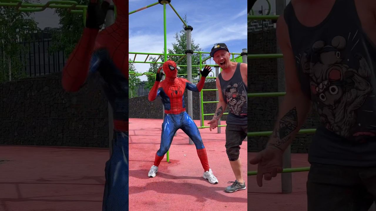 Spiderman surprised him@egor_hit