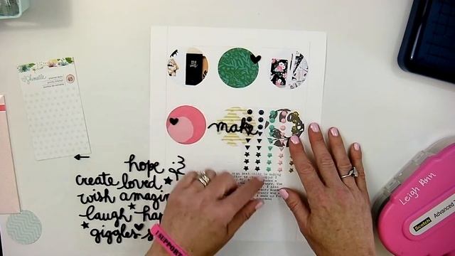 Scrapbooking Process: Citrus Twist DT March Layout 2
