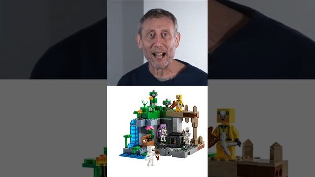 Shorts - Michael Rosen rates sets from LEGO Minecraft #legomeme #michaelrosen