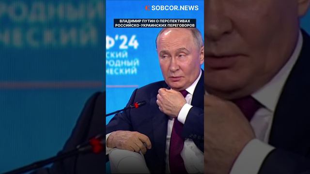 Владимир Путин о перспективах российско украинских переговоров
#россия #украина #политика #собкор