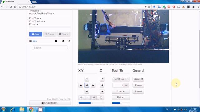 Orange Pi and OctoPrint for my Tarantula 3d Printer - Remotely turn off / turn on