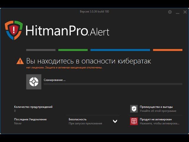 Тестирование HitmanPro.Alert. Защита от шифровальщиков