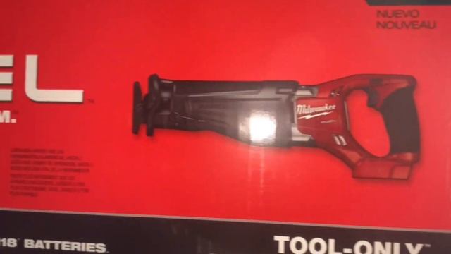 Milwaukee Sawzall UNBOXING Model#2720-20