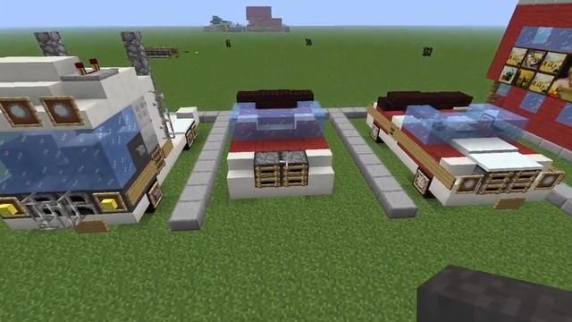 КАК ПОСТРОИТЬ КАБРИОЛЕТ В MINECRAFT!