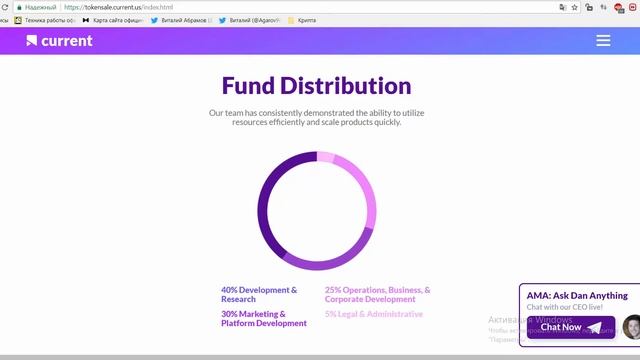 [ICO] [Bounty] Current - Платформа монетизирующая время в интернете