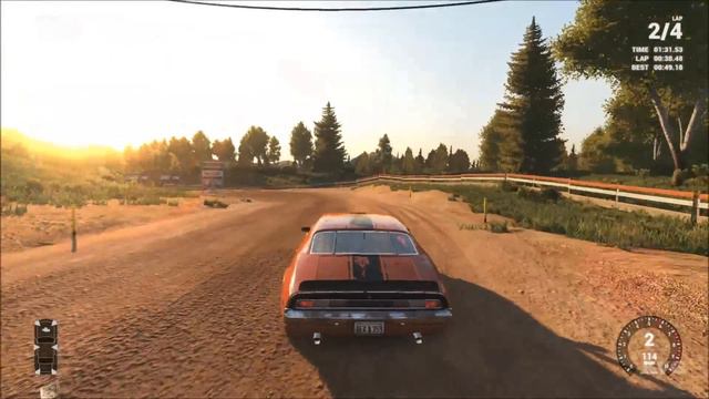 Next Car Game: Wreckfest - Warm Sunset Weather Gameplay (PC HD) [1080p]