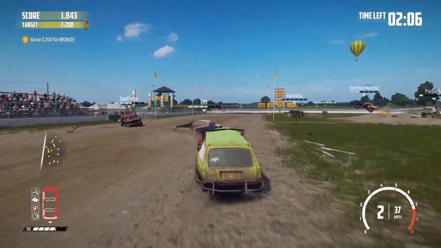 The Hammerhead Back at Eagles Peak Demo Derby Daily in Wreckfest!