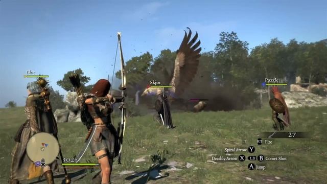 How to Find,Spawn and Kill Griffin in Dragons Dogma
