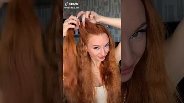 Новогодняя прическа - Комета