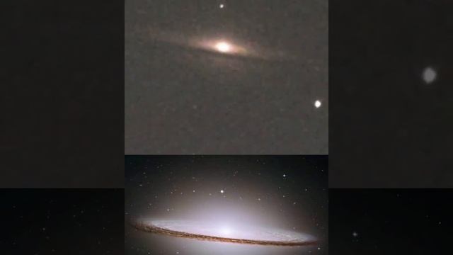 Галактика Сомбреро в любительский телескоп

От нас до нее около 29,3 миллиона световых лет