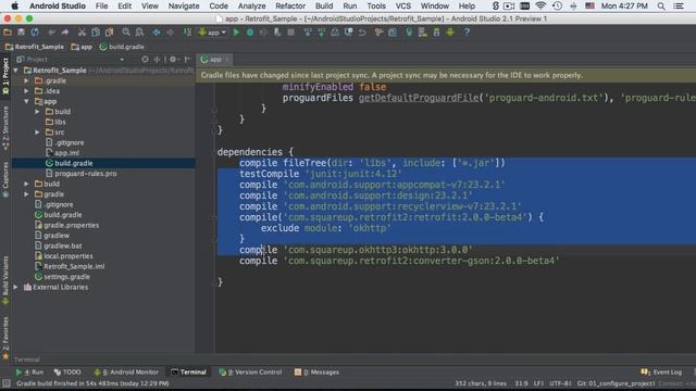 07- configure project
