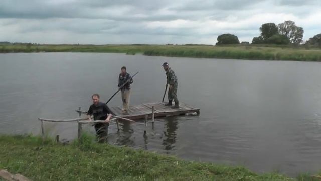 Плот.  Его нужность на глубине. 10. 07. 2020