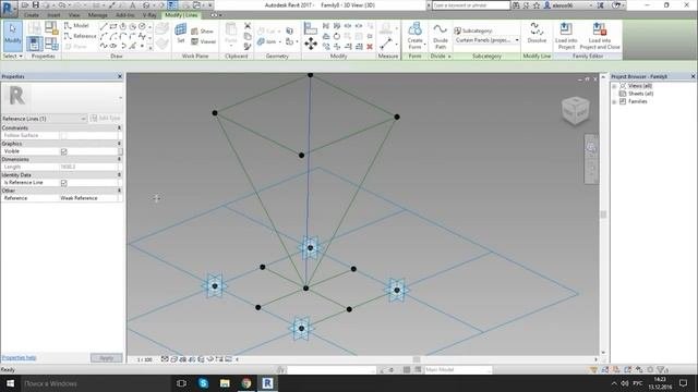 Learn revit in 5 Minutes - Parametric truss system