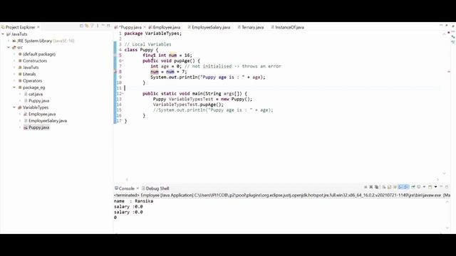 Non Access Modifiers in Java | Java For Beginners | EduTut | Learn Easily in Tamil