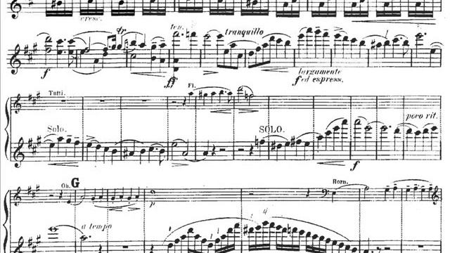 Bruch, Max mvt1(begin) 3th violin concerto Allegro Energica