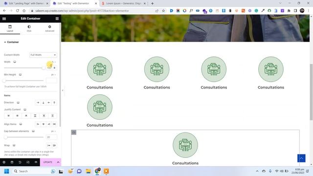 How to Design a Responsive Website with Elementor Flexbox Containers | WordPress 2023