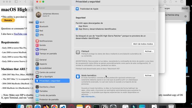 Descargar Mac osx Sierra, High Sierra, Mojave, Catalina (DMG)