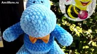 Амигуруми: схема Бегемотя. Игрушки вязаные крючком - Free crochet patterns.