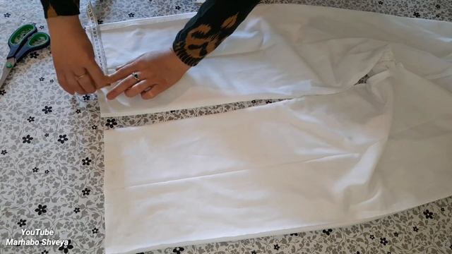 Как Быстро и Легко ушить штанину.Тарзи танг ва кутох кардани брюк?